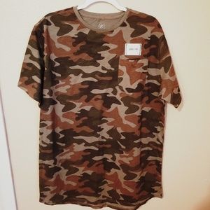 Camouflage Mens Large - Long Tee